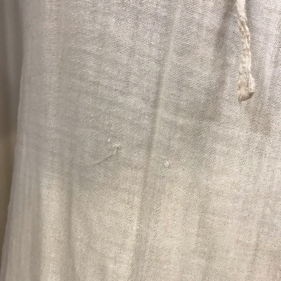 Tulle Anthropologie Crepe Mini Dress Cream Ecru S - Picture 10 of 11